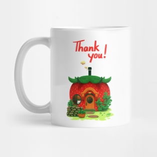 The Strawberry House Mug